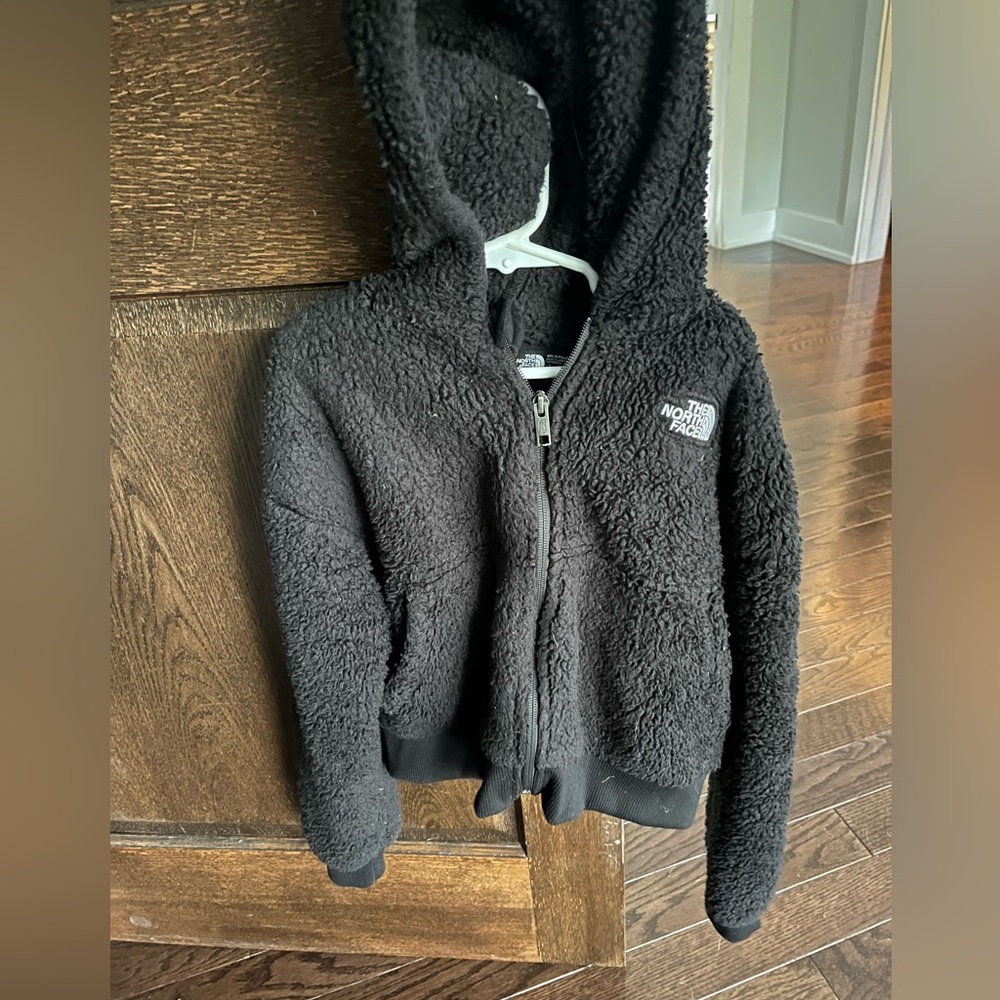 The North Face Charcoal Sherpa Jacket